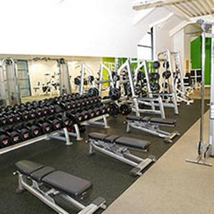 Weights area at our Cheam gym