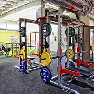 Weights at our Yeovil Fitness & Wellbeing Gym