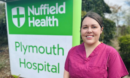 Kate Stables, Operating Department Practitioner at Nuffield Health Plymouth Hospital