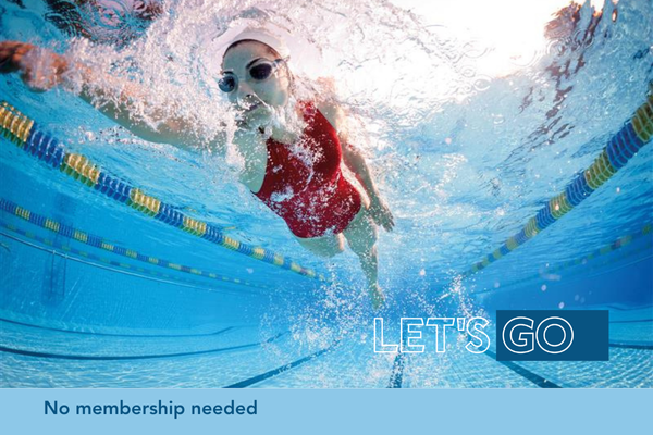 Learn to swim with us, with or without a membership.