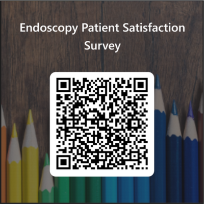 The Holly Endoscopy Unit - Feedback QR Code.